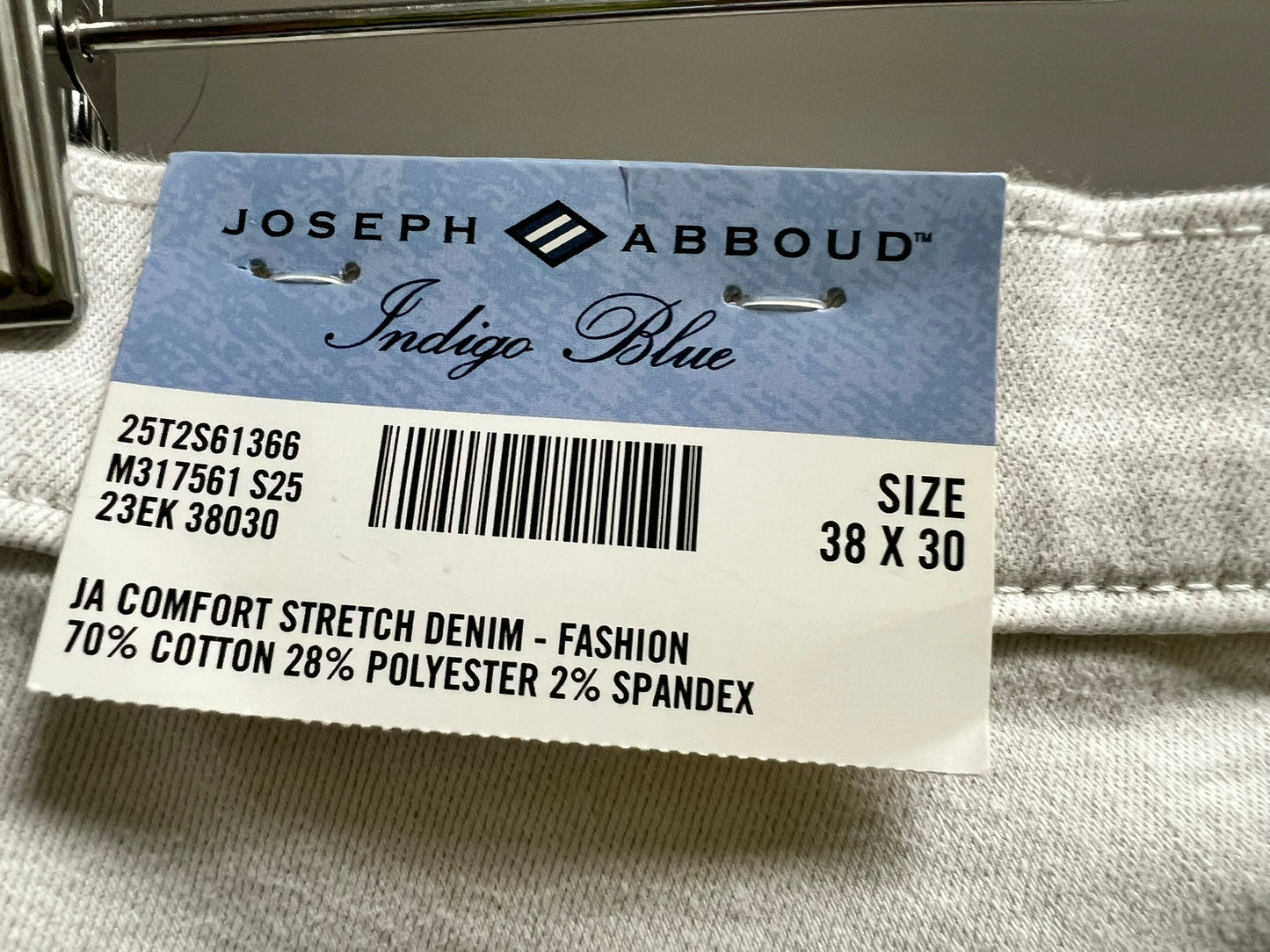 BRAND NEW! Joseph Abboud Slim Fit Indigo Blue Khaki Pants