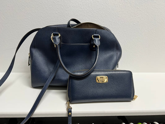 Dark Blue Michael Kors Purse