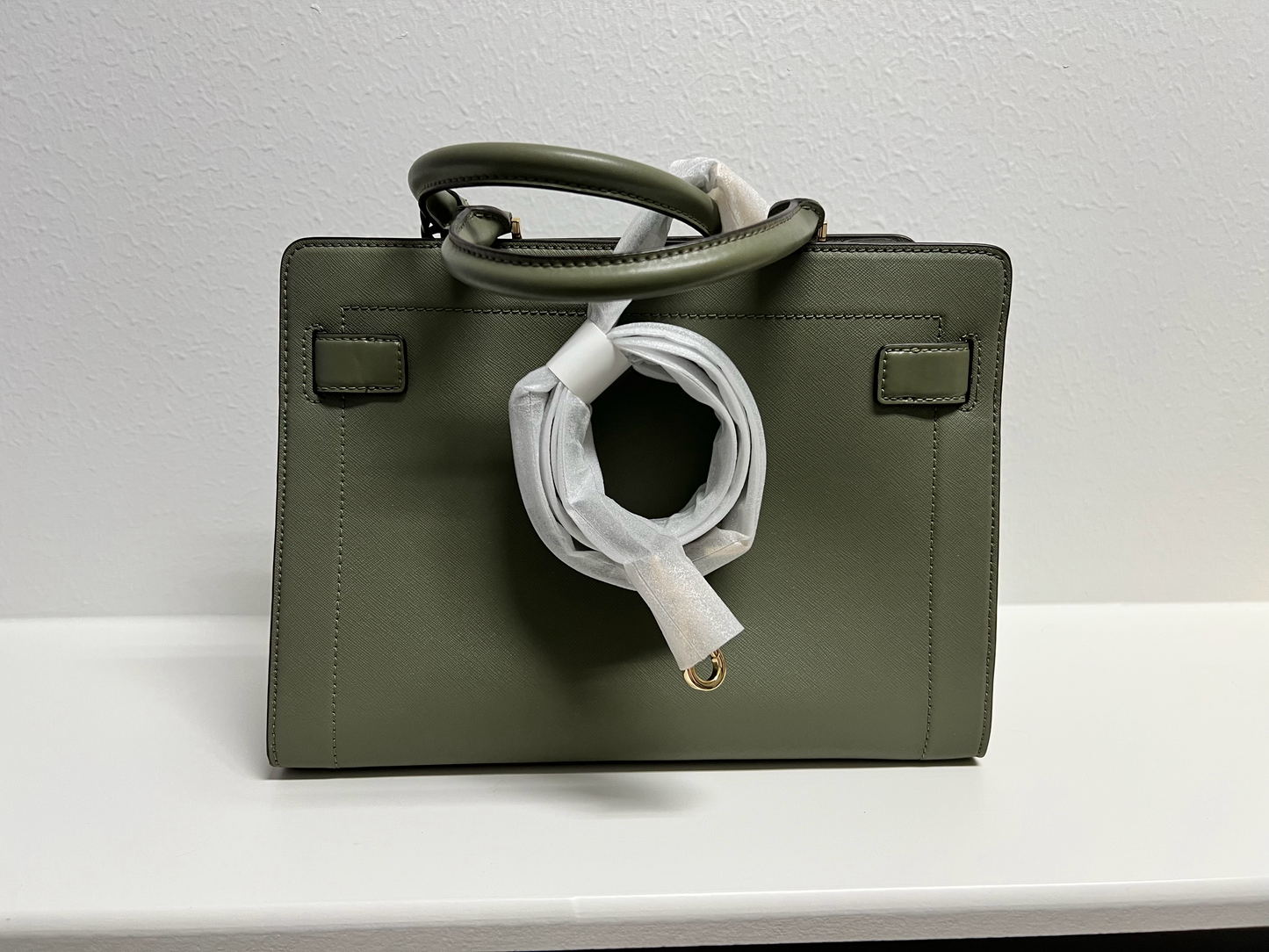 Green Michael Kors Purse