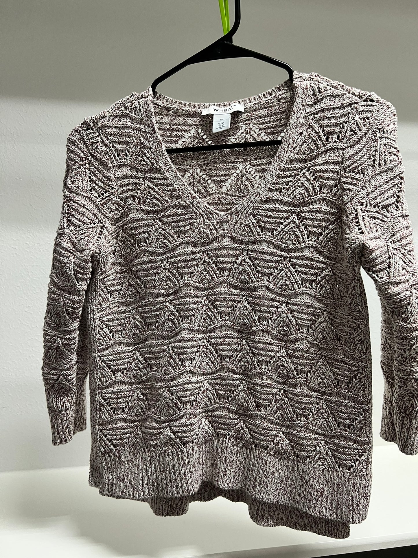 White House Black Market Thick Multicolor Sweater