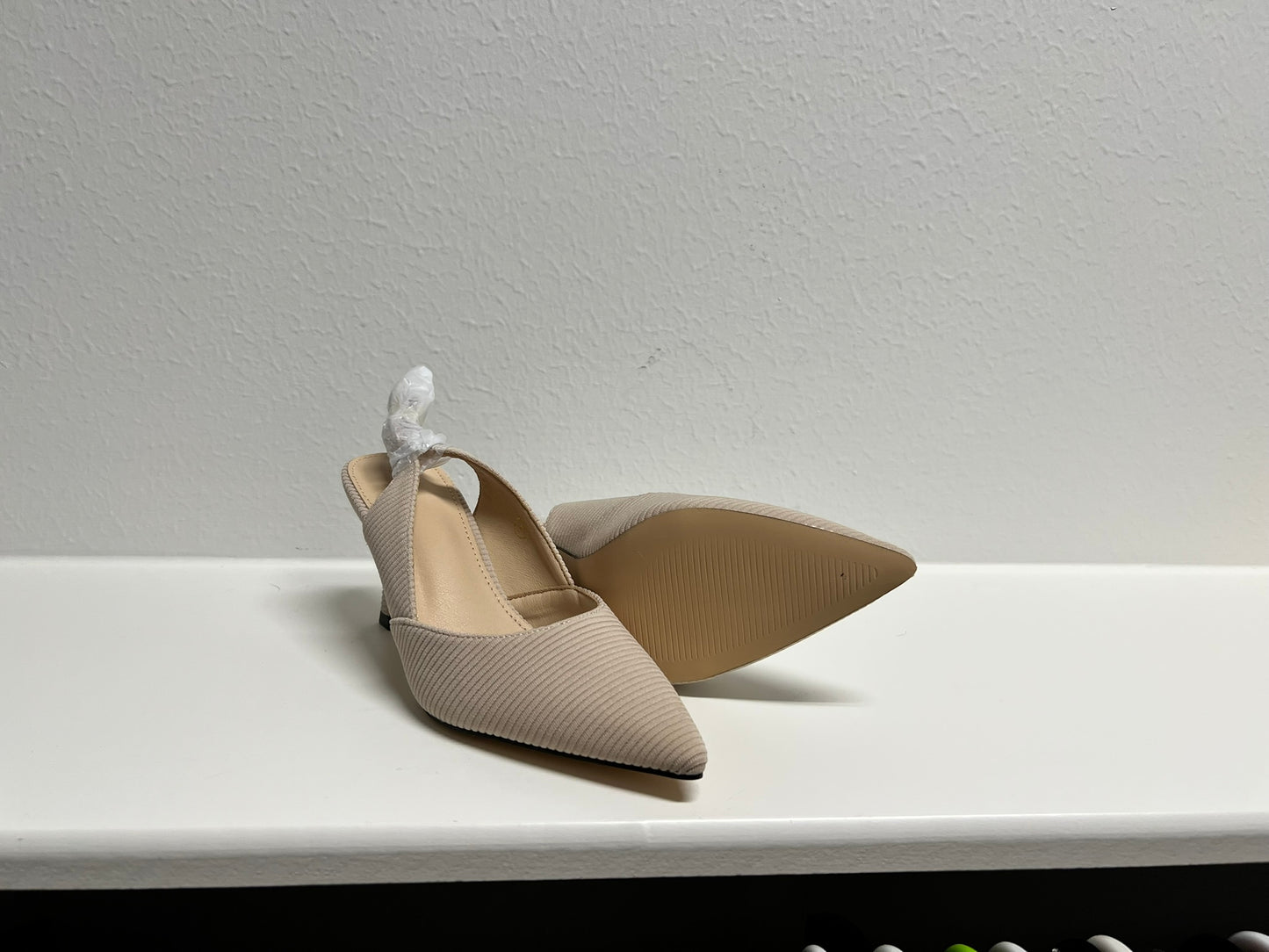Nude Kitten Heels