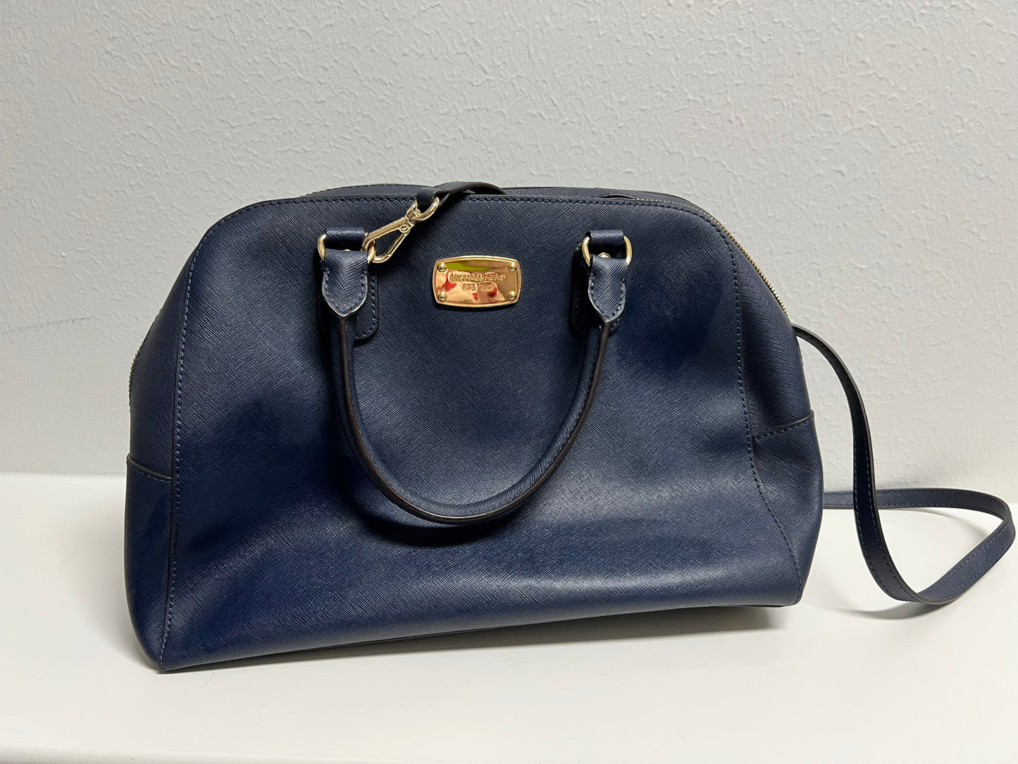 Dark Blue Michael Kors Purse