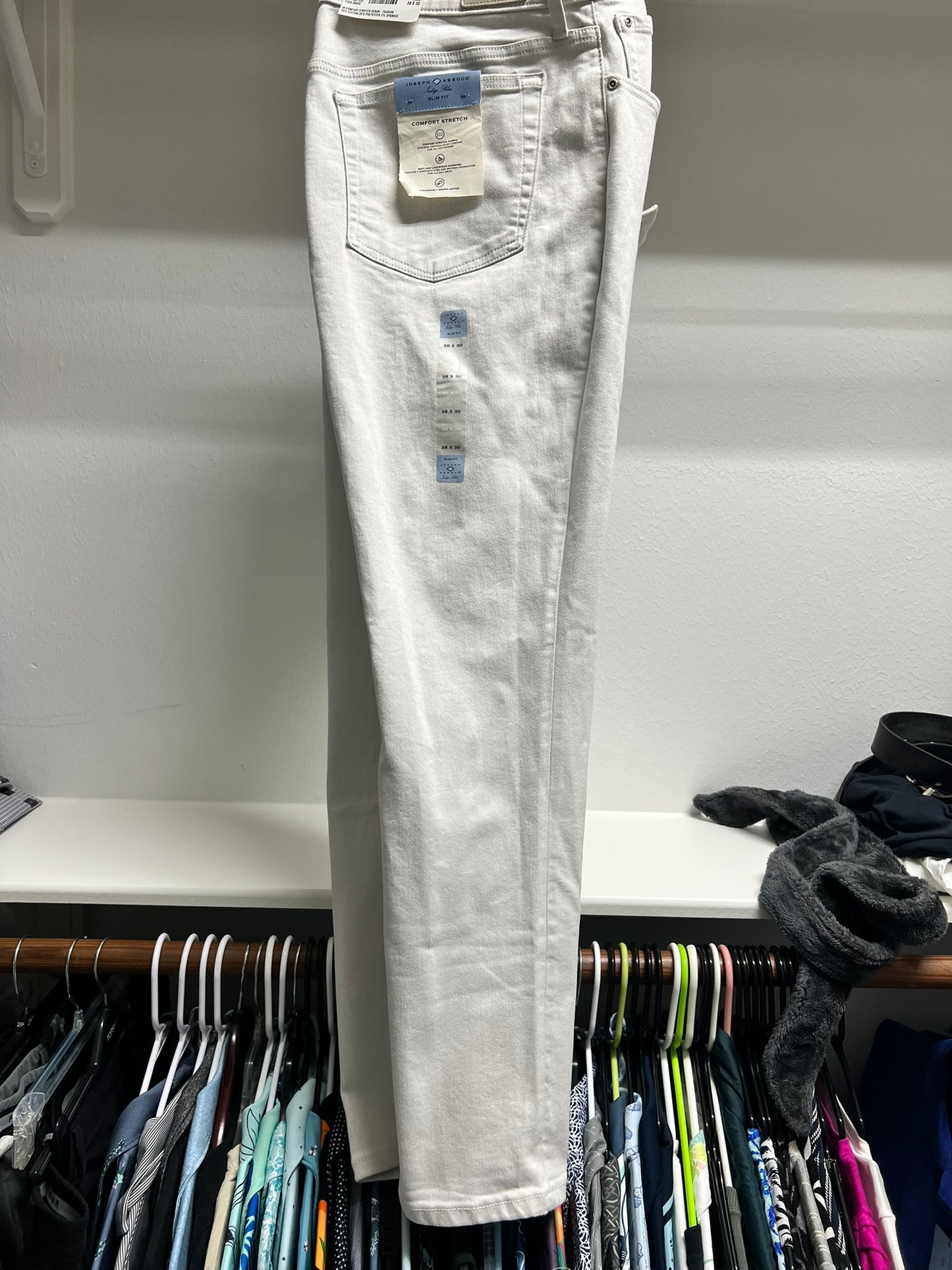 BRAND NEW! Joseph Abboud Slim Fit Indigo Blue Khaki Pants