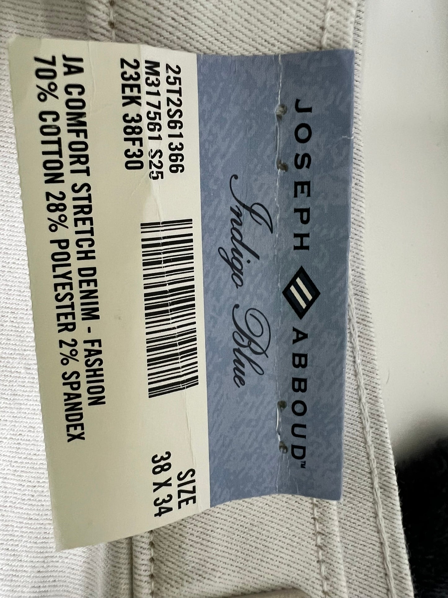 BRAND NEW! Joseph Abboud Slim Fit Indigo Blue Khaki Pants