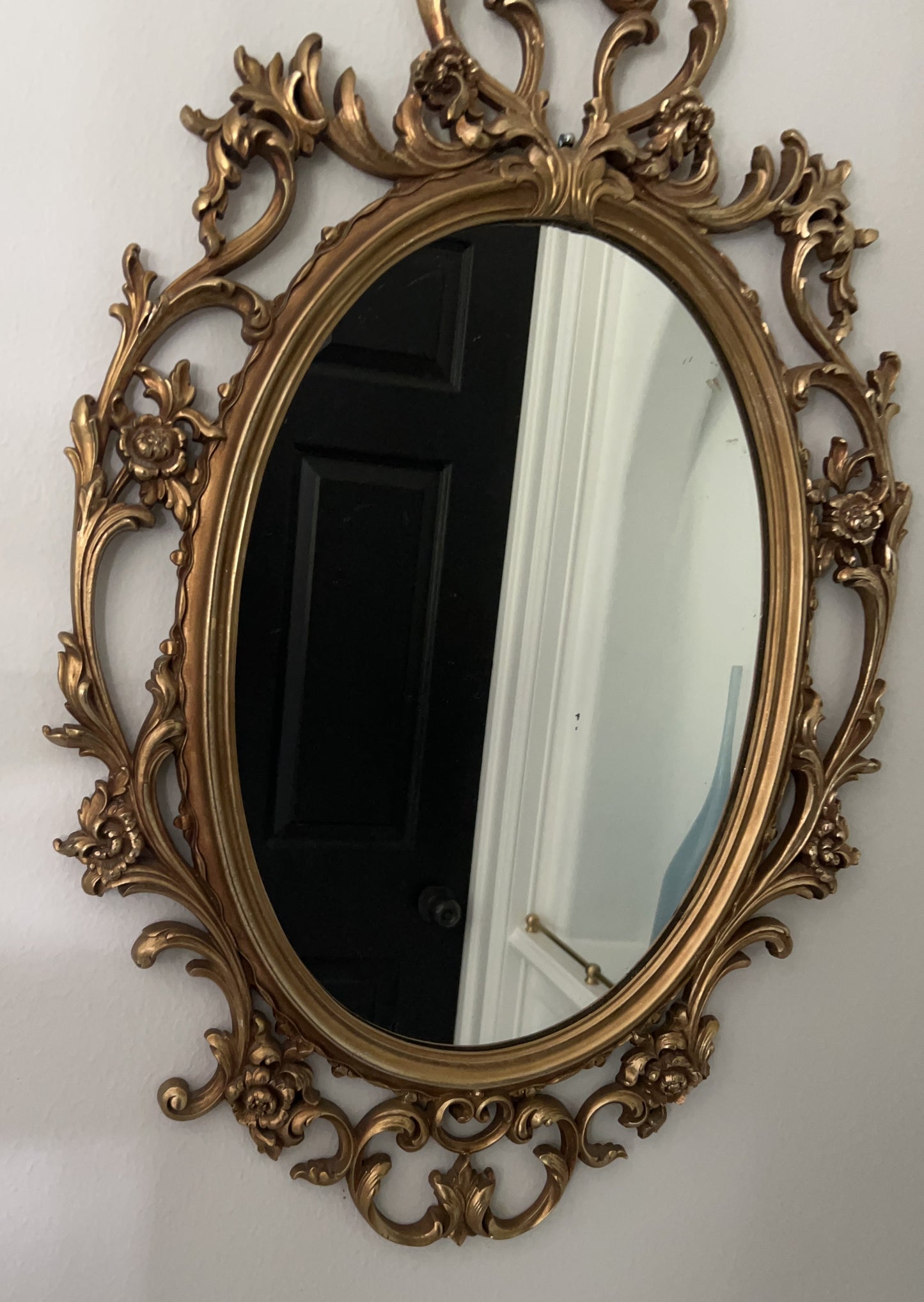 Anitque Gold Mirror