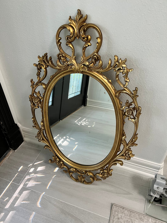 Anitque Gold Mirror