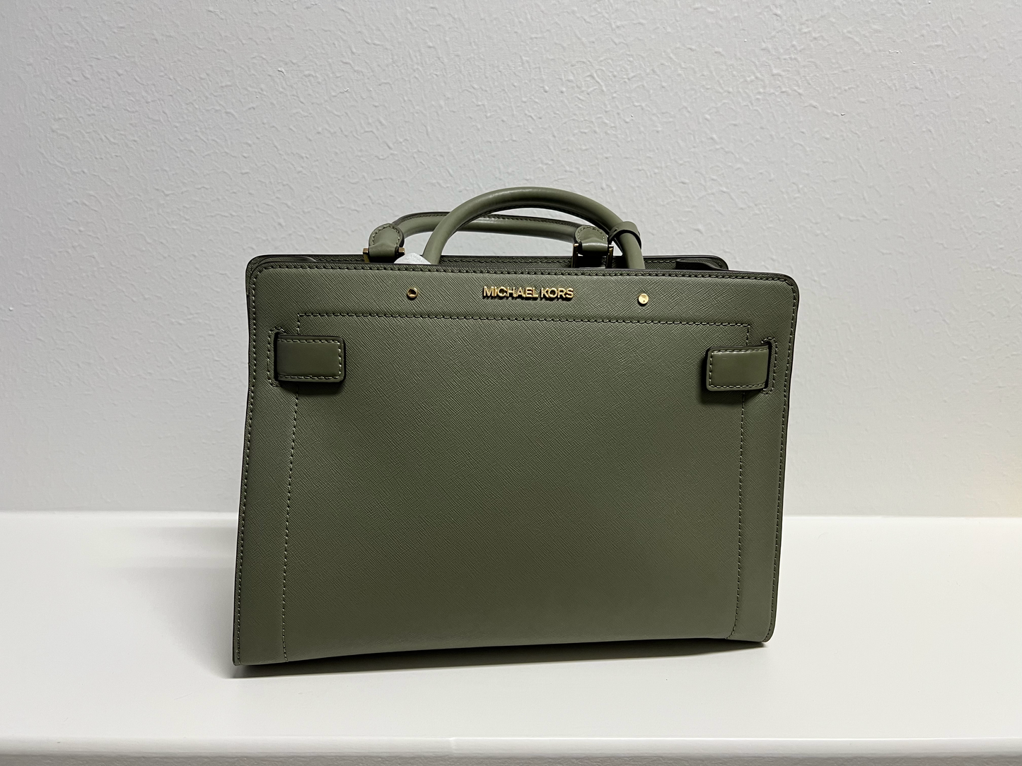 Green Michael Kors Purse
