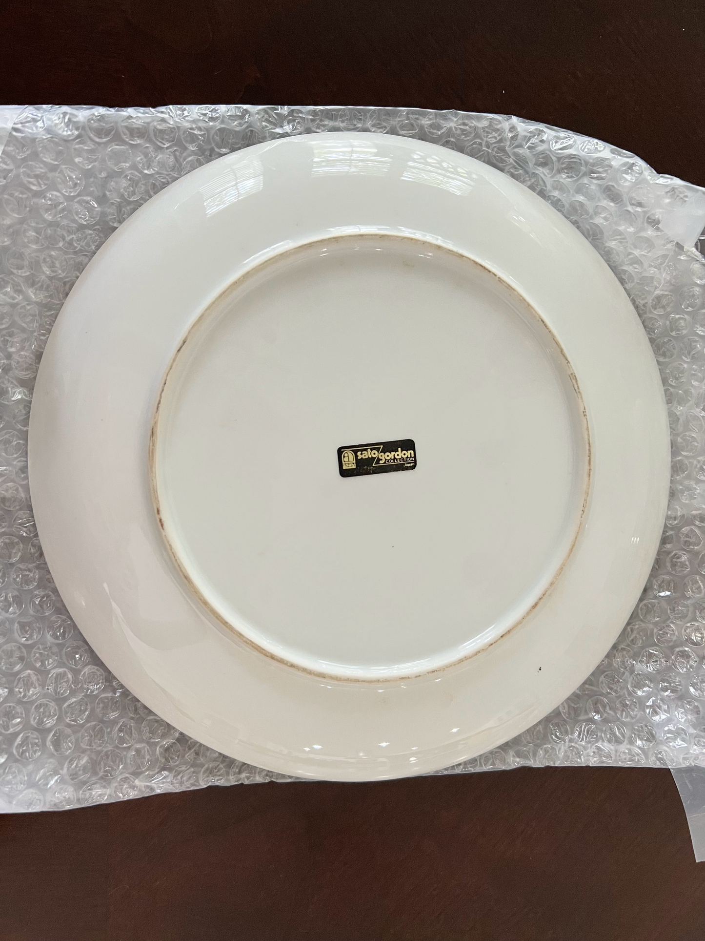Sato Gordon Collection Peacock Plate