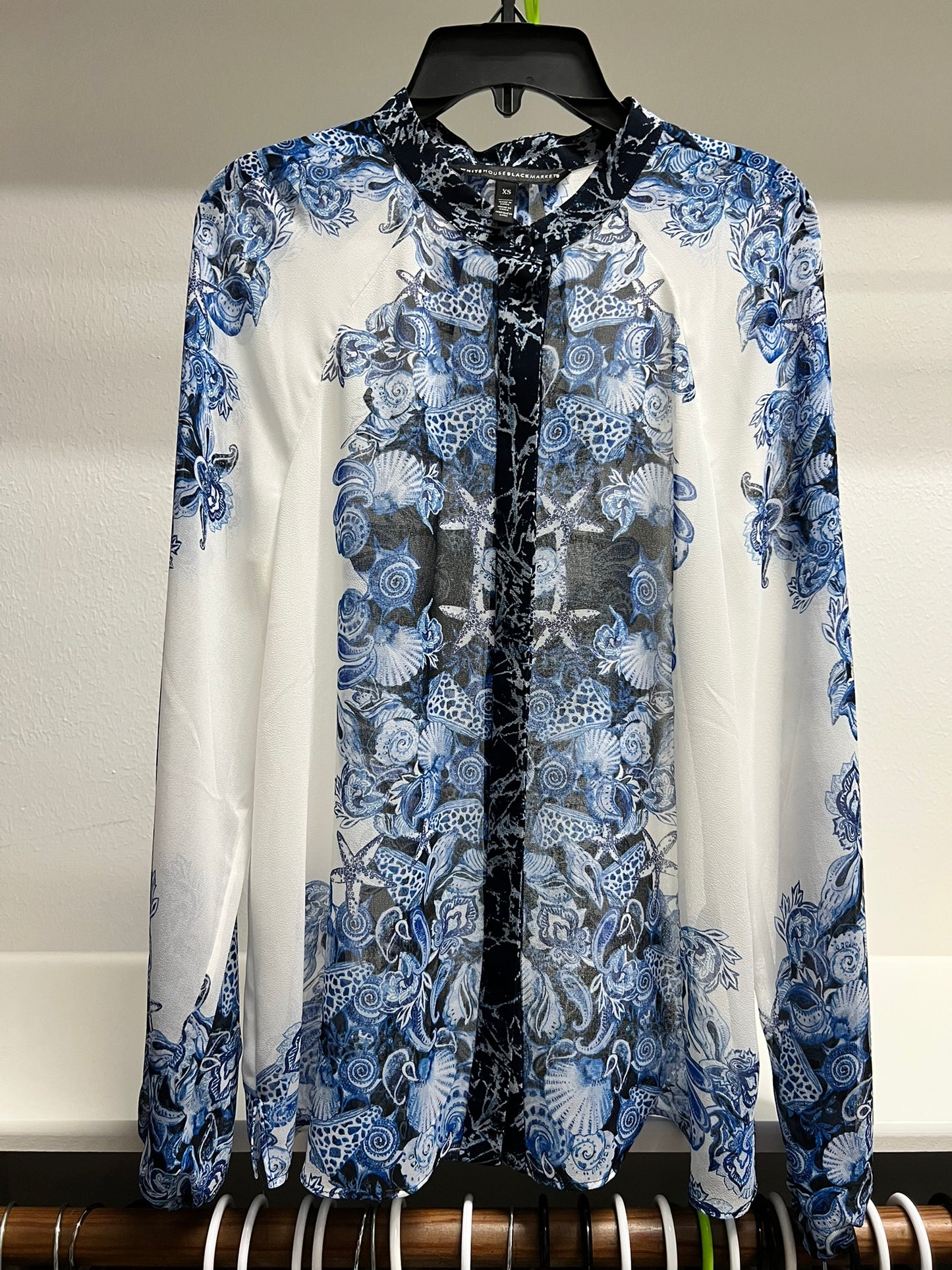 White House Black Market Long Sleeve Button Up