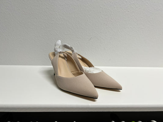 Nude Kitten Heels